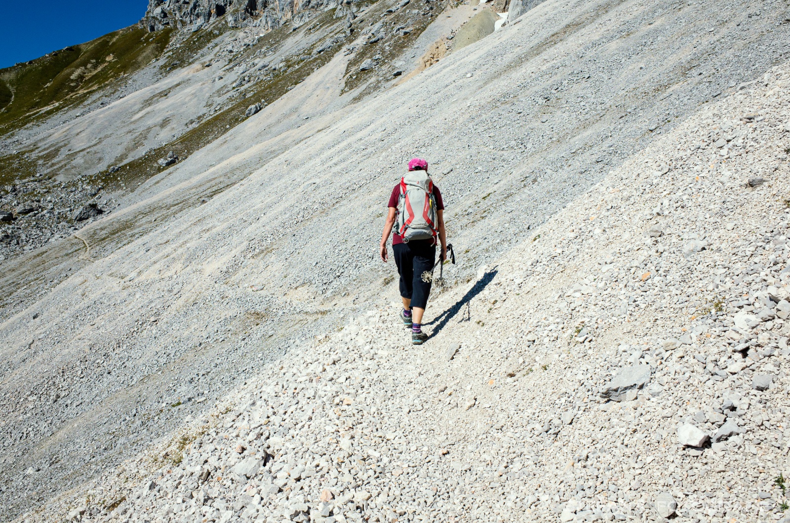 Ausgedehnte Schuttkare